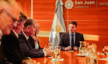 Una delegación minera australiana se reunió con autoridades locales