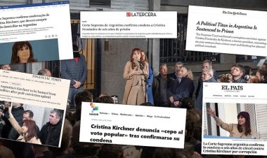 La condena a Cristina Kirchner ha sido cubierta mundialmente como un hecho histórico