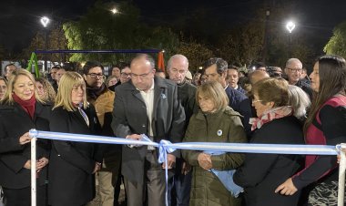 Remodelan la plaza Suboficial Ricardo Gabriel Alfaro