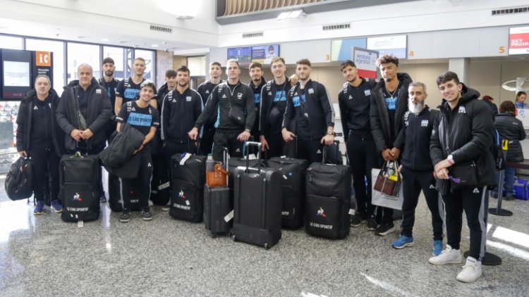La selección Argentina de Voleibol masculino llegó a San Juan
