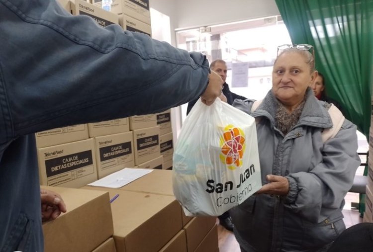 Comienza la entrega de módulos alimentarios para personas con diabetes