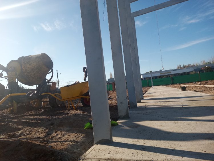 9 de Julio está remodelando una importante plaza del departamento