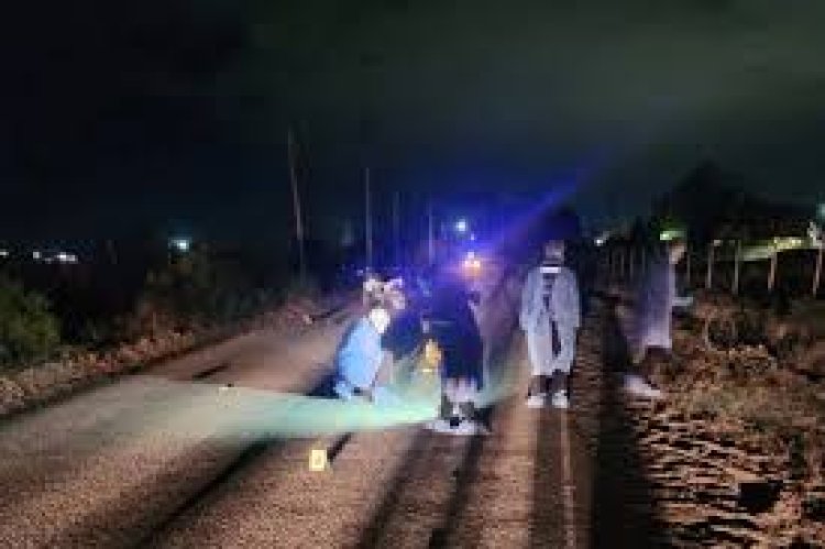 En Albardón un ciclista murió tras ser embestido por una moto policial