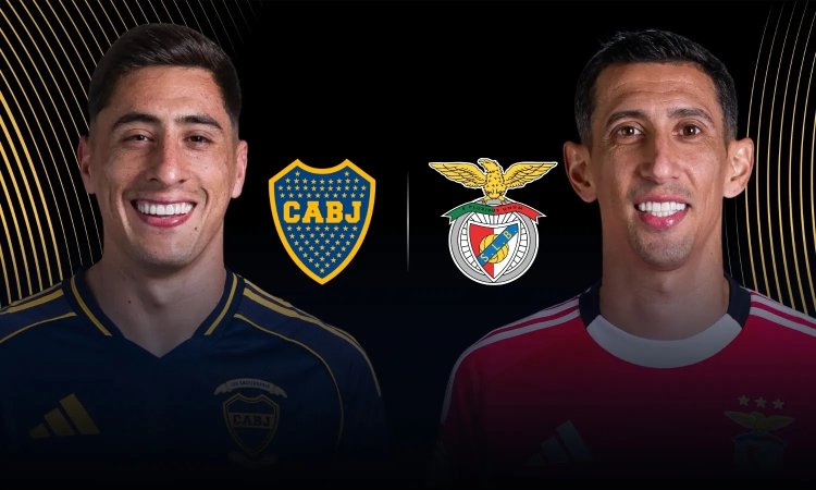 Boca no pudo aguantar la diferencia inicial y el Benfica le empató el partido