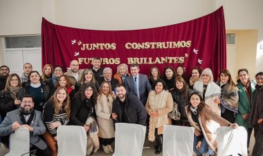 Orrego inauguró el moderno edificio de la Escuela Blas Parera en Rivadavia