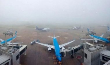Cerraron Aeroparque por la niebla que afecta al AMBA