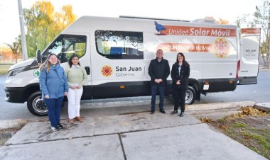 El nuevo Vacunatorio Móvil Solar recorrerá San Juan con tecnología sustentable y de última generación