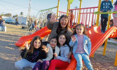 El Barrio Andacollo VI estrena su nueva plaza