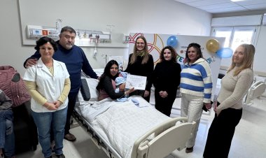 Nació el Bebé número 100 en la Nueva Maternidad del Hospital San Roque de Jáchal