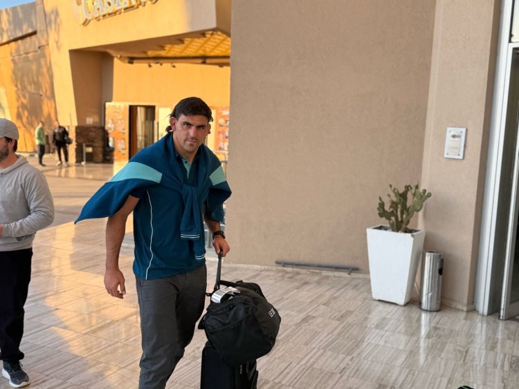 Los Pumas ya están en San Juan para el test match ante Inglaterra