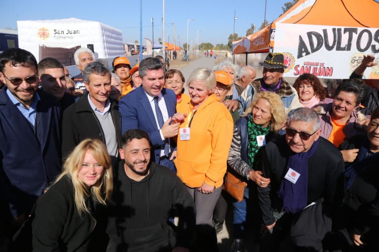 Orrego encabezó un nuevo operativo San Juan Cerca en Caucete