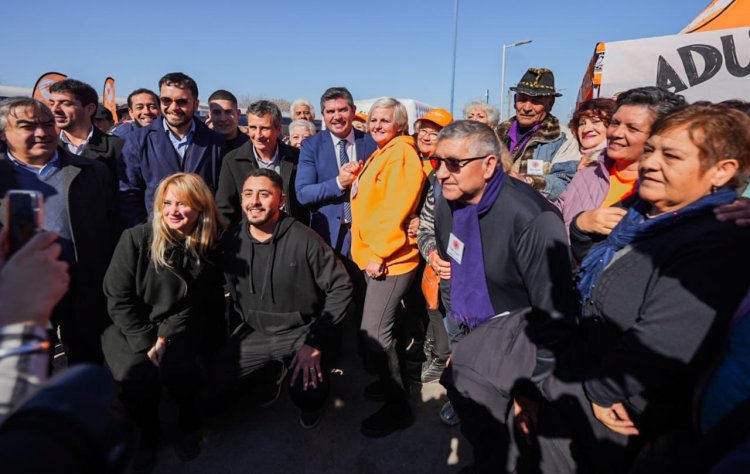 Orrego encabezó un nuevo operativo San Juan Cerca en Caucete