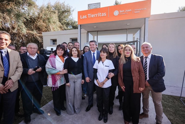 San Juan sigue sumando infraestructura esencial para la salud, esta vez en Albardón