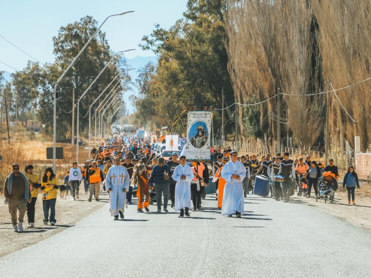 Jáchal vivió una verdadera manifestación de fe popular