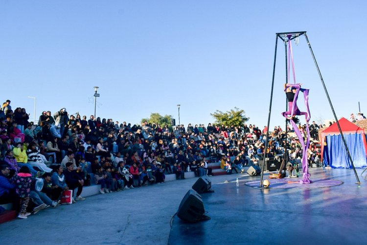 Rivadavia cierra las vacaciones de invierno con una gran jornada en el Parque