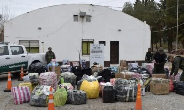 Interceptaron un tour de compras con mercadería de contrabando por $37 millones en ruta 40