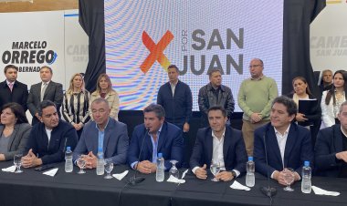 Orrego anunció esta tarde el frente electoral  "POR SAN JUAN"  sin LLA