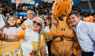 Orrego encabezó el lanzamiento de los Juegos Deportivos Provinciales Evita 2025