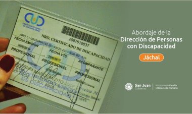Entregan Certificados Únicos de Discapacidad en Jáchal