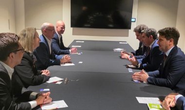 En Adelaida: Orrego intensifica vinculaciones para potenciar San Juan