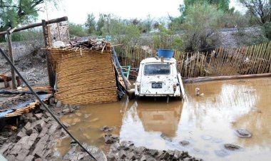 Centenar de familias son asistidas por el intenso temporal