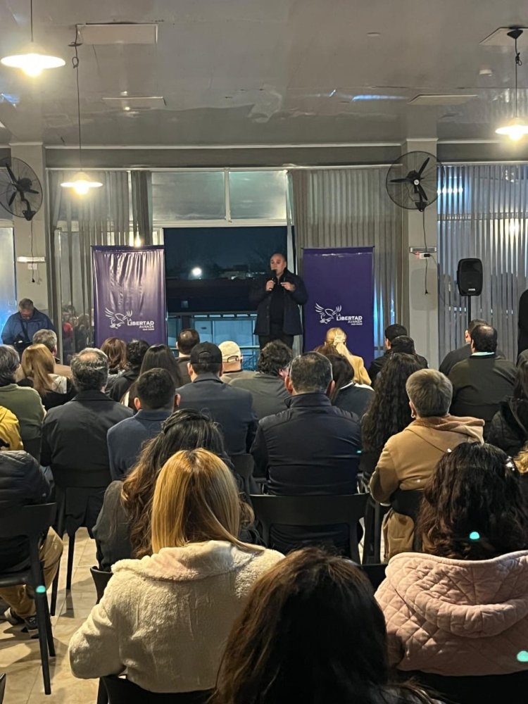 La Libertad Avanza en San Juan inició la campaña rumbo a las legislativas