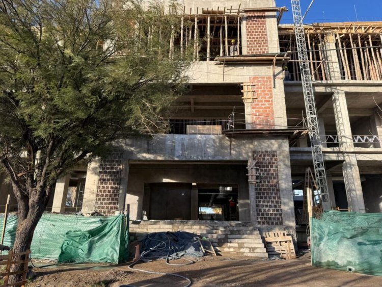 El Centro Judicial de Jáchal se encuentra a un 50% de avance