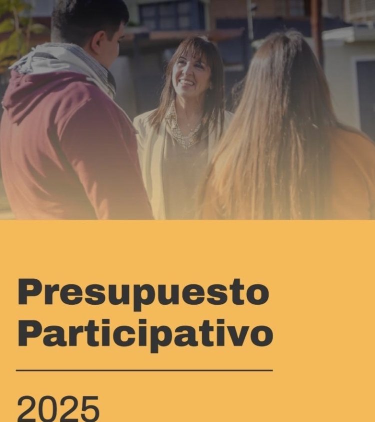 Presupuesto Participativo 2025: vos decidís qué obras se hacen en tu barrio