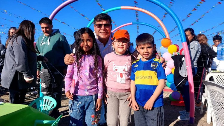 Multitudinaria celebración del Día del Niño en 9 de Julio