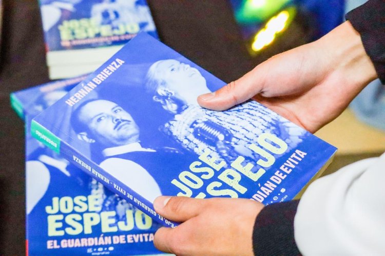Presentación del libro “José Espejo, el guardián de Evita” en Jáchal