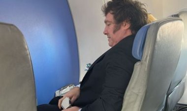 Milei inició su viaje a Estados Unidos