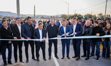Transformación vial histórica: Orrego inauguró la Calle 5, con modernización y conectividad para Rawson y Pocito