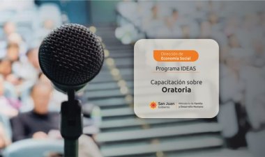 Capacitan en oratoria para aprender a comunicar los emprendimientos