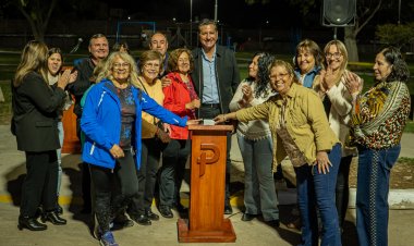 Pocito inauguró una serie de obras en Villa Elisa y Barrio Aberastain