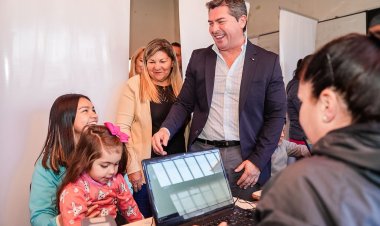 En Calingasta: Orrego inauguró un CDI y recorrió el operativo San Juan Cerca