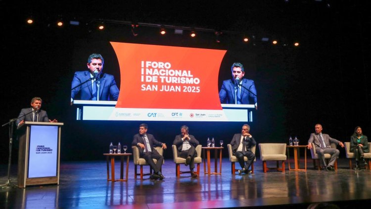 El gobernador Orrego encabezó el lanzamiento oficial del Foro Nacional de Turismo 2025