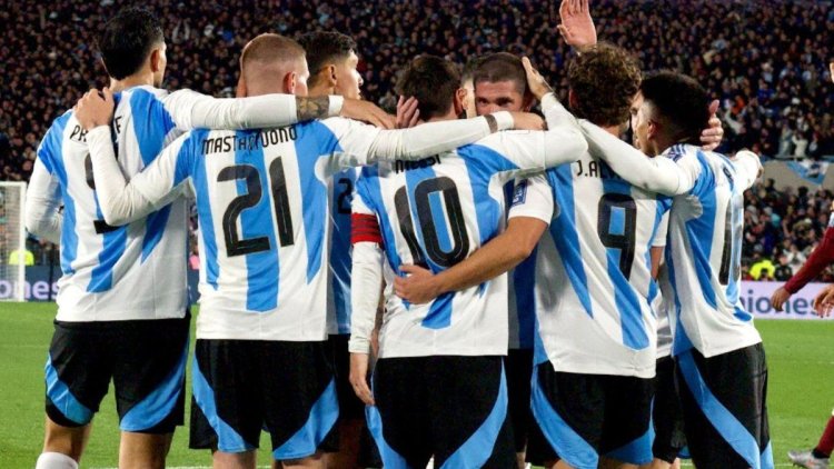 Con un doblete de Messi, Argentina goleó 3-0 a Venezuela por Eliminatorias