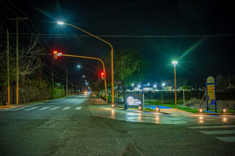 Santa Lucía suma un nuevo espacio para disfrutar: el Paseo Balcarce ya es una realidad