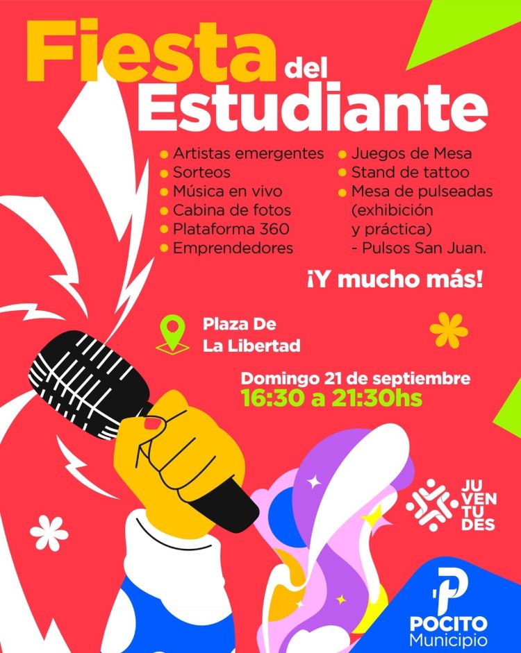 Pocito celebra la Fiesta del Estudiante