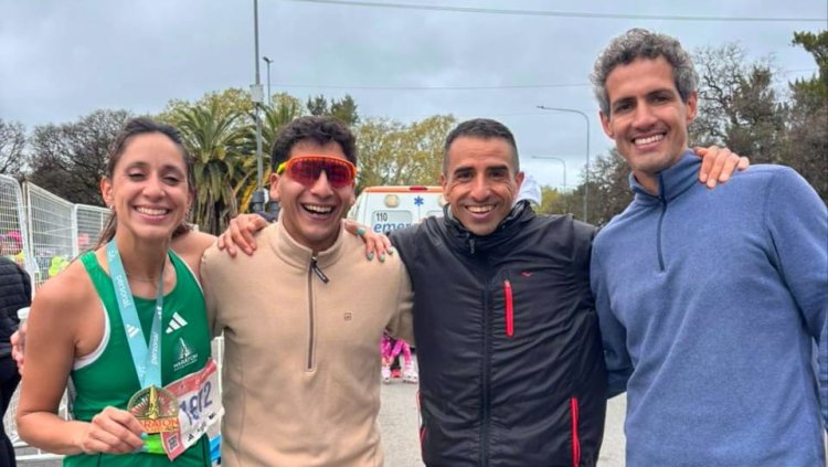 Corredores sanjuaninos estuvieron presentes en la Maratón de Buenos Aires