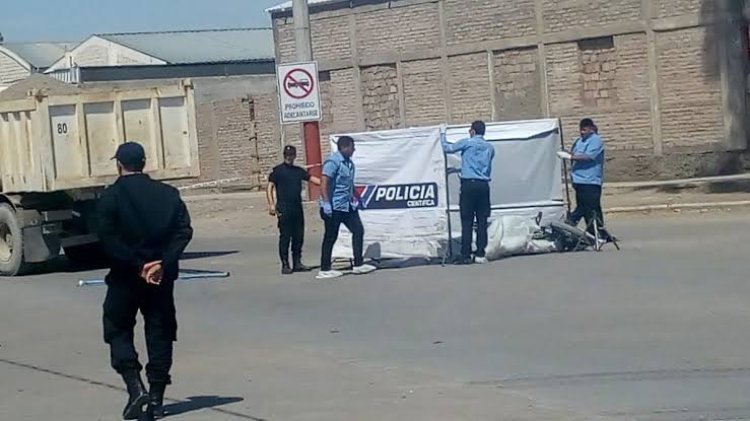 Accidente fatal en Chimbas muere un motociclista