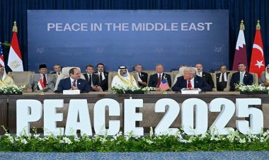 Trump aseguró en la cumbre de Egipto que "la guerra en Gaza terminó"