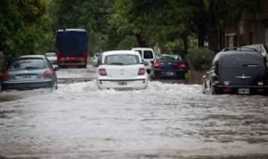 Graves inundaciones por el fuerte temporal que azota al AMBA