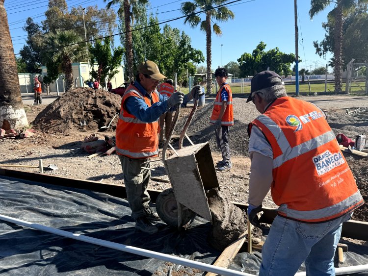 9 de Julio inicia la construcción del histórico Portal de ingreso a Las Chacritas