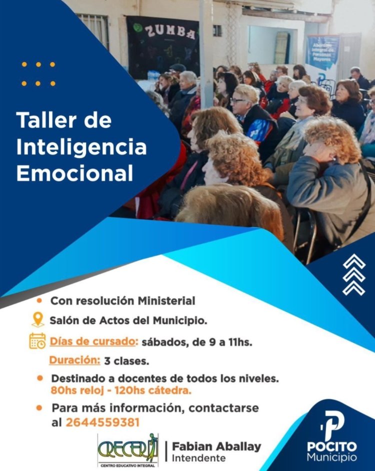 El Municipio de Pocito dictará dos importantes cursos