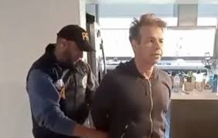 Así trasladaban a Fred Machado tras ser detenido