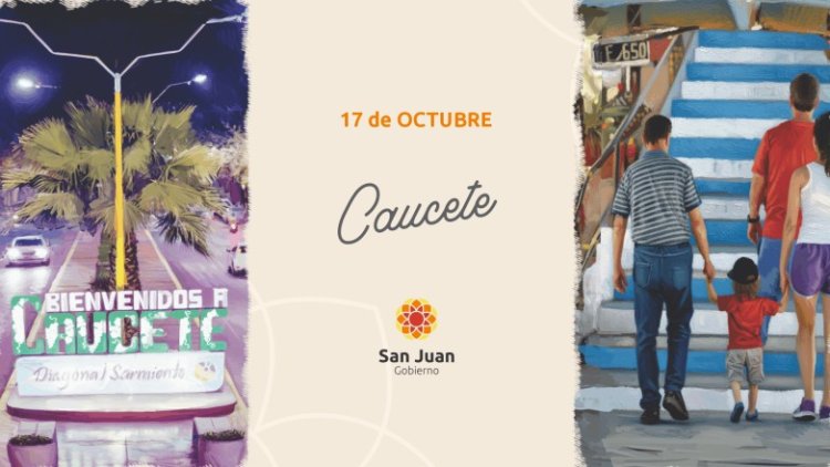 El departamento Caucete celebra su 132 aniversario