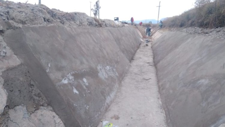 Hidráulica repara y reconstruye canales