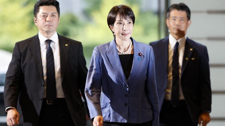 Sanae Takaichi fue elegida como primera ministra de Japón