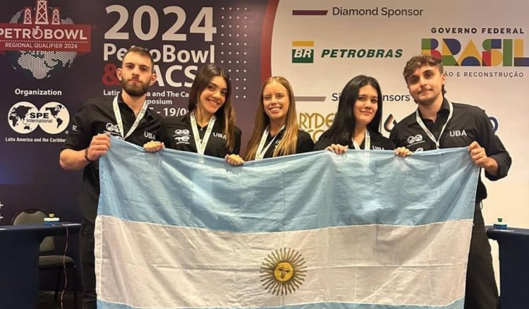 Cinco estudiantes de la UBA ganaron el Mundial de Ingeniería en Petróleo